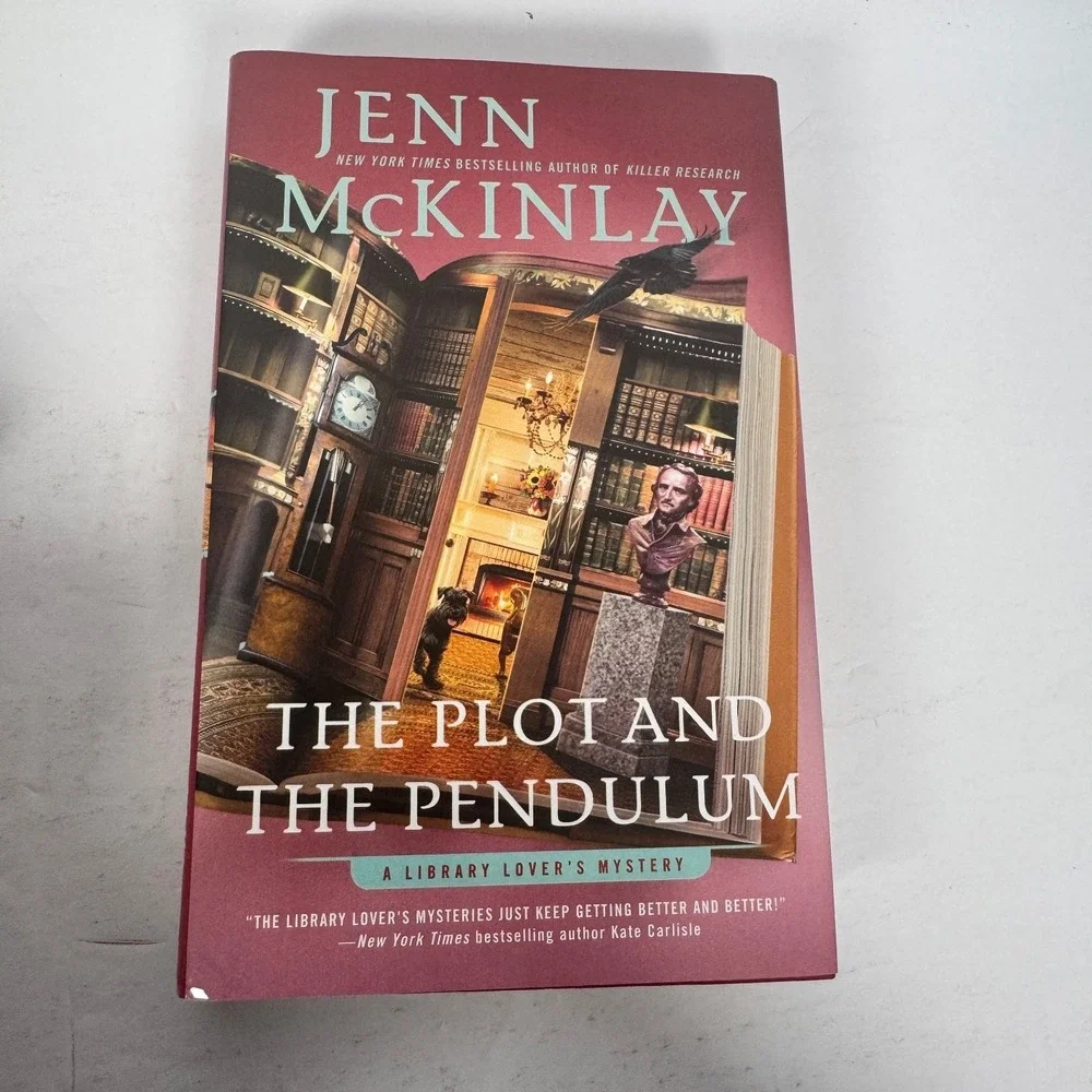 Jenn McKinlay Library Lover's Mystery Set 4 Books First‎ Edition Hardcover